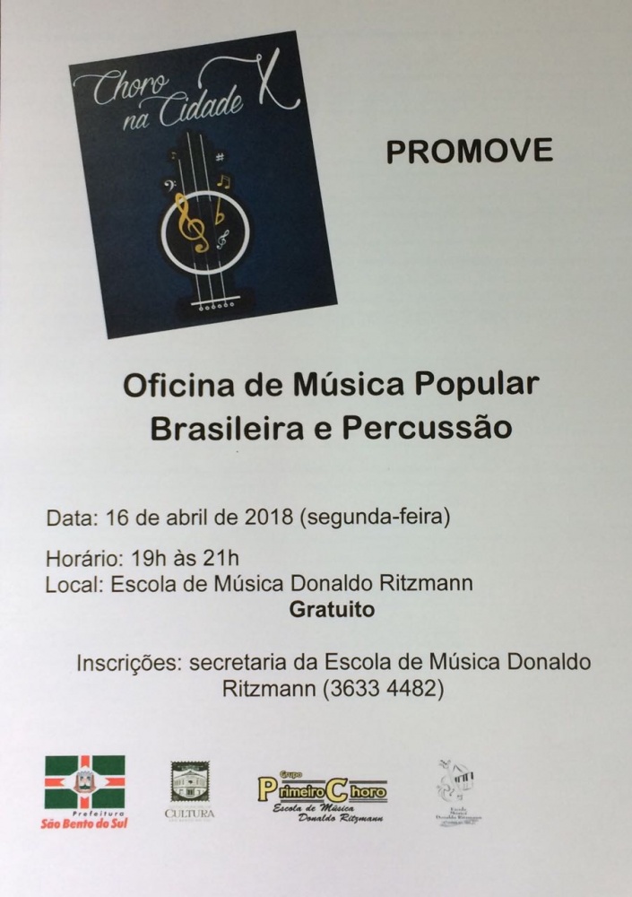  Oficina de Música Popular Brasileira e Percussão